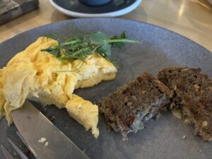 The General Cafe Gluten Free Eggs and Toast